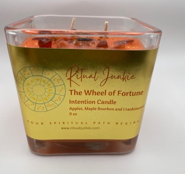 Wheel of Fortune Intention Candle